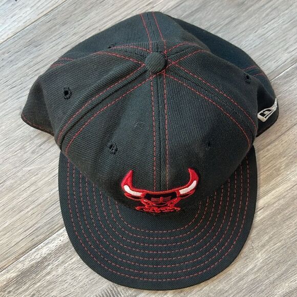 NWOT New Era 9fifty Chicago Bulls Cap Hat 7.5 - Picture 2 of 4